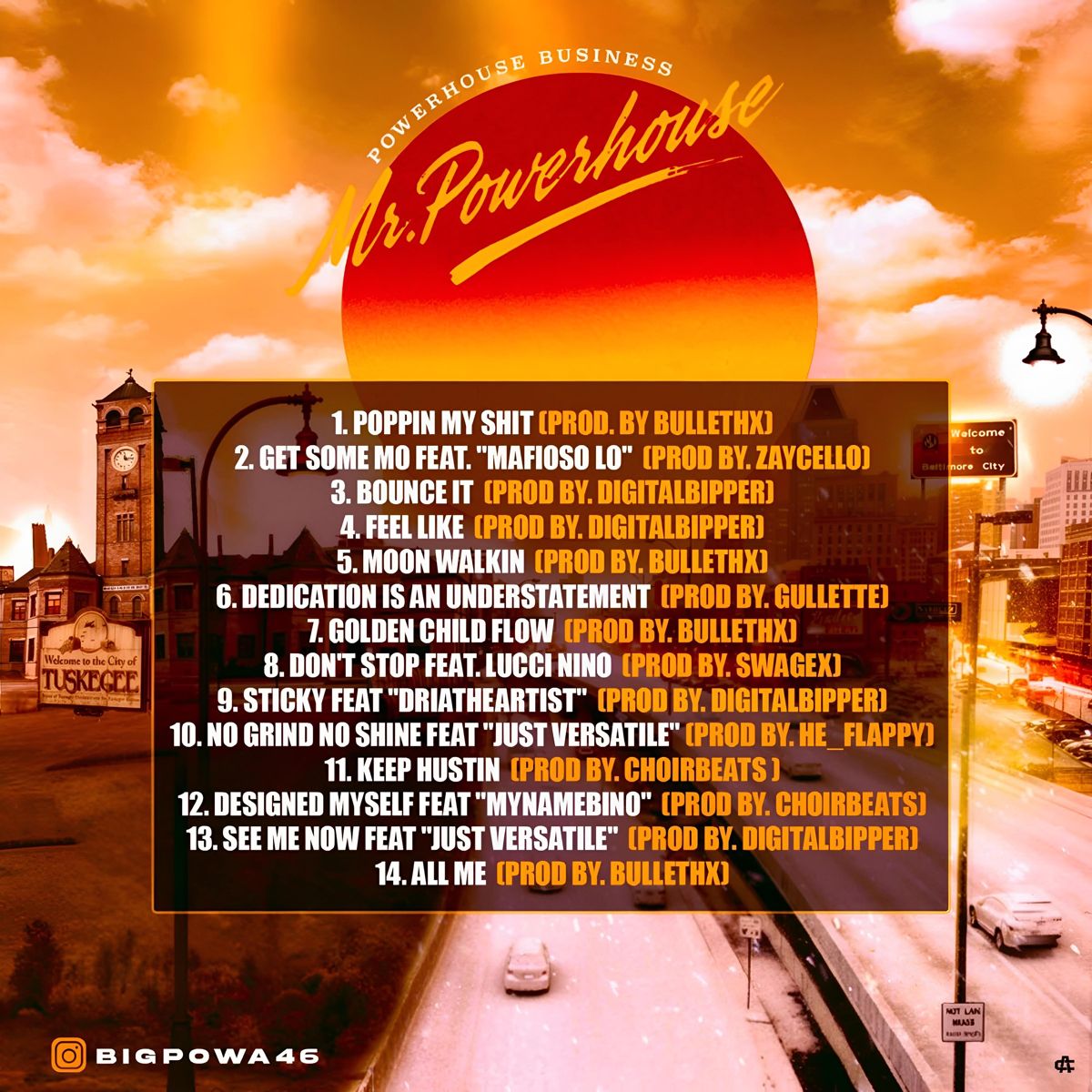 The Golden Child back cover and full credits