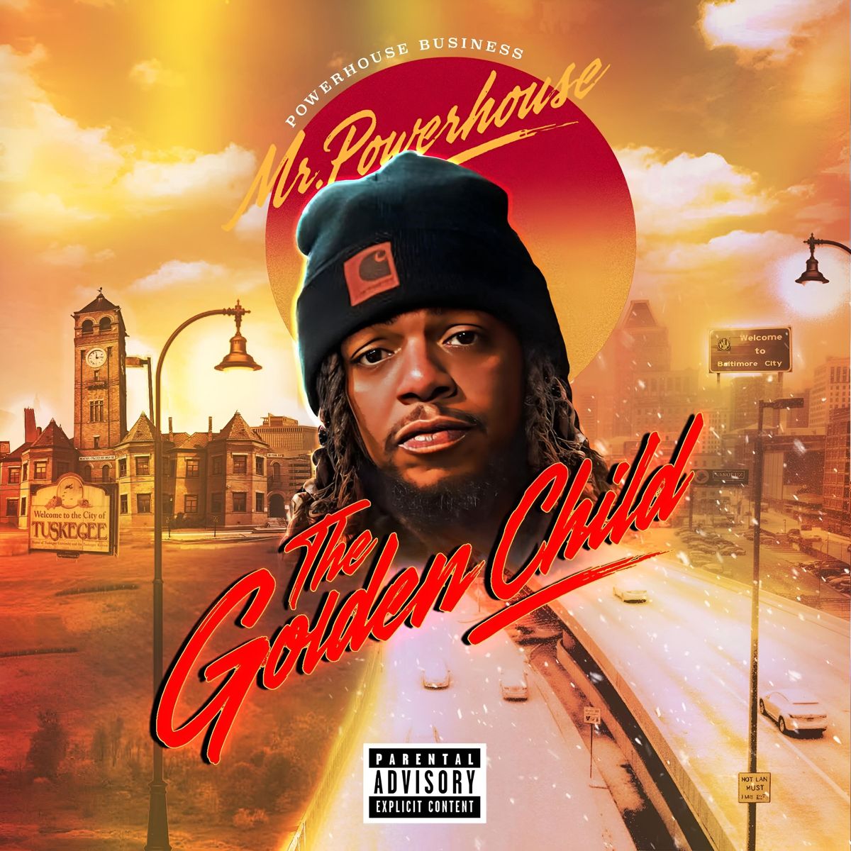 Mr. Powerhouse — The Golden Child album cover