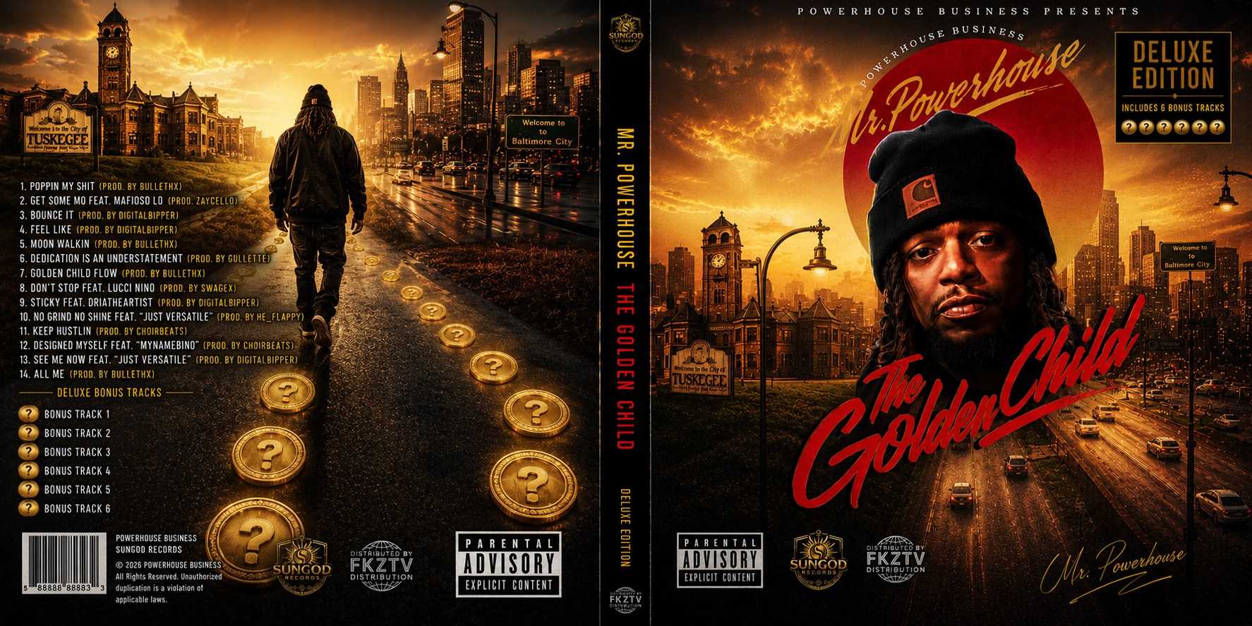 The Golden Child — Deluxe Edition, includes 6 bonus tracks